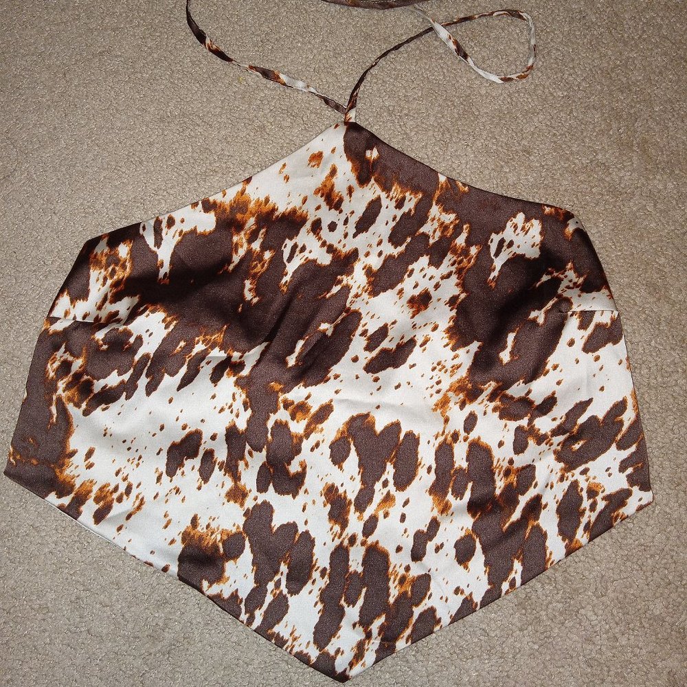 NWOT!  Cute Lightweight Bandana Top Small